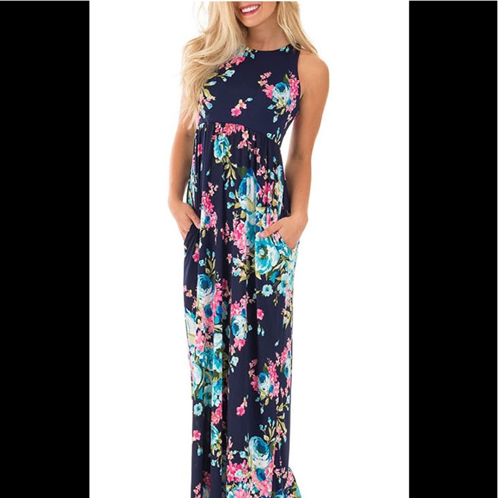 Maxi Dress with pockets medium